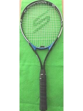 Slazenger Xcel 1.5 Tennis Racket 4 3/8 Grip, Head Size 110 Blue/Black